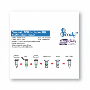 Kit de Extracción de ADN Genómico para Tejidos Encapsulados en Parafina - Product Image 1