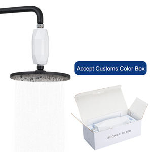 Filtro de agua de ducha de material ABS de bajo costo Cabezal de filtro de ducha de larga vida útil - Product Image 4