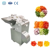 Machine à découper automatique de légumes, oignons, pommes de terre, tomates en cubes, 700 kg/h, machine à découper en cubes de noix de coco, machine à découper en cubes de pommes de terre, machine à découper en cubes de citrouille
