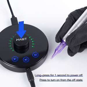 Kits de Fuente de Alimentación para Tatuajes <span class=keywords><strong>Dragonhawk</strong></span> P013 Profesional de Alta Tecnología con Tres Modos y Pantalla de Voltaje de 7 Colores para Talleres de Tatuaje - Product Image 4