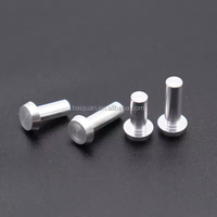 Gb868 Rivets solides à tête conique Rivet à goujon conique pour chaises pliantes Rivet métallique en aluminium massif