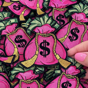 Patch brodé personnalisé 3D « Black Girl History » à coudre ou thermocollant, style Design Freedom, vente en gros - Product Image 3