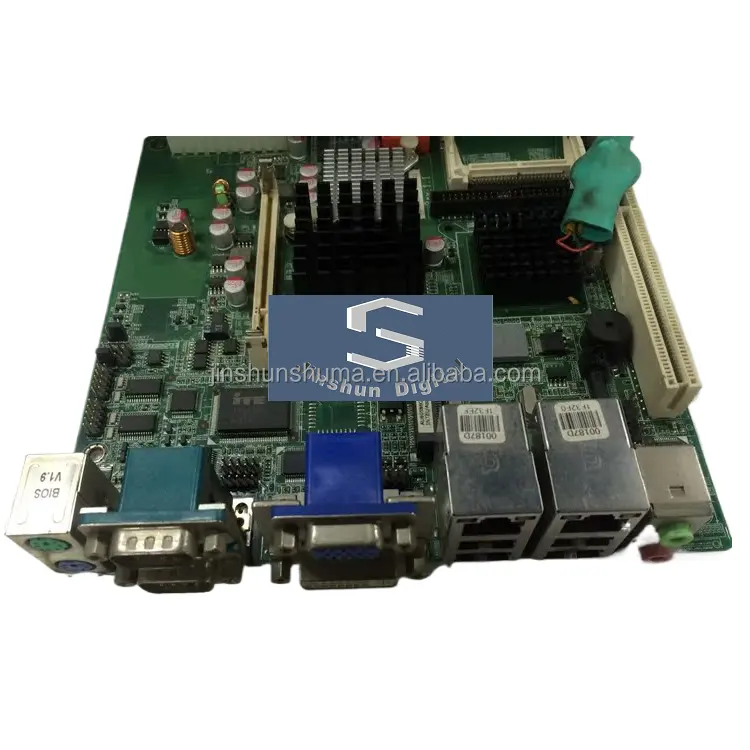 IEI motherboard industri tertanam KINO-945GSE Intel Atom N270 1.6GHz Dual LAN LVDS CF slot kartu CPU industri motherboard