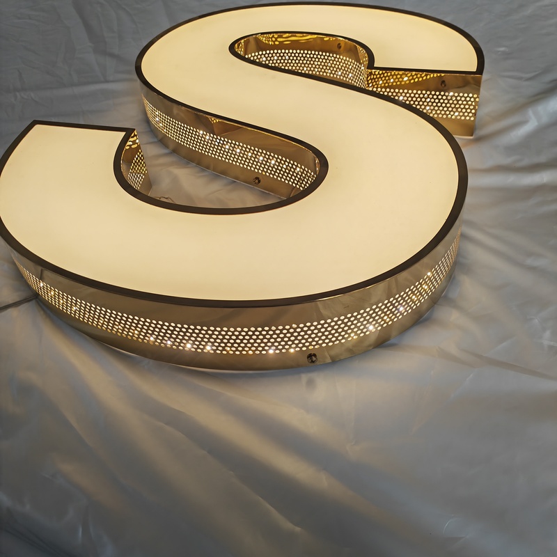 Illuminated 3D Marquee Letters Light Up