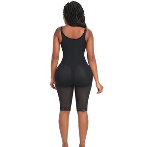 Faja Moldeadora de Talla Grande con Cremallera y Malla, Ajuste Ceñido, Levantamiento Abdominal y de Cadera, Capa Interior Delgada - Product Image 3