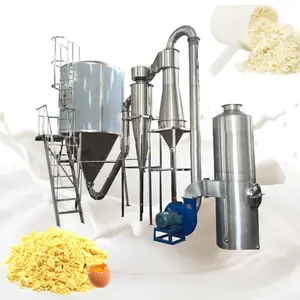 Washing powder spray dryer 25 kg/h industrial liquid spray dryer for detergent powder with dust collector