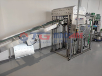 Machine distributrice et ligne de production entièrement automatiques de gâteaux en couches en acier inoxydable 304 avec stérilisateur alimentaire, capacité de 100 kg/h