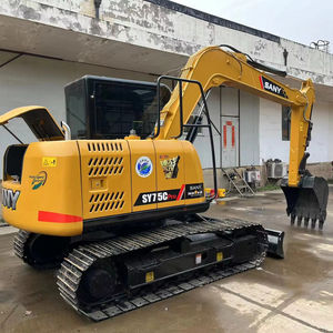 Excavatrice Sany 75c-9 d'occasion de haute qualité, 8 tonnes, excavatrice sur chenilles d'occasion à vendre - Product Image 4