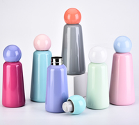 Bouteille d'eau mignonne pour enfants pour la rentrée des enfants bouteille à vide en acier inoxydable peut garder le flacon isolé à double paroi froid et chaud