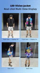 Pantalla LED P10 para Publicidad en Manta, Pantalla Transparente Tipo Alfombra Mágica, Película P15 Extraíble, Pantalla LED para <span class=keywords><strong>Alquiler</strong></span> de Escenarios para Eventos - Product Image 3