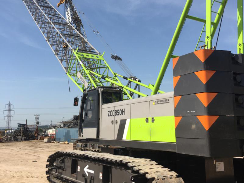 Zoomlion 85ton Crawler Crane ZCC850H for Sale - High Performance
