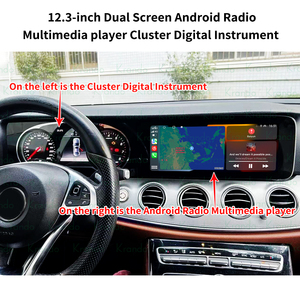 Autoradio Android Krando avec écran de 12,3 pouces, GPS, unité principale pour <span class=keywords><strong>Mercedes</strong></span> Benz Classe E W213 S213 C238 A238 CLS C257 Ntg5.0 GPS - Product Image 3