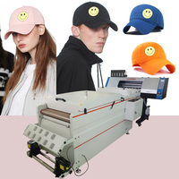 Impresora de camisetas dtf, máquina de impresión digital con 2 cabezales de calor de 60cm