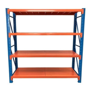 Estantería metálica de alta resistencia de 5 niveles sin tornillos, ajustable, para almacenamiento en el hogar, garaje o almacén, con tableros de madera. - Product Image 1