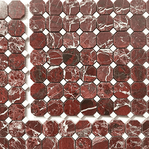Mosaico de Mármol Rosa Levanto, Venta Directa de Fábrica, Mosaico de Mármol para Paredes y Pisos de Hoteles y Villas - Product Image 5