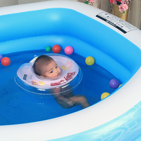 Chufang PVC Aufblasbarer Pool Großer Indoor/Outdoor Familien garten Faltbarer Boden für Kinder