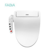 Articles sanitaires FABIA, certifiés CE, pour projets hôteliers, salles de bain commerciales, vente en gros, design moderne allongé en forme de V, en plastique, facile à installer