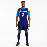 Uniformes de Fútbol Personalizados por Sublimación, OEM/ODM, Retro, Transpirables, de Secado Rápido, al por Mayor