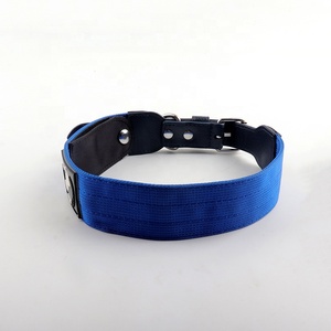Collar ajustable para perros Cojín de cuero acolchado suave Collares para mascotas para perros pequeños, medianos o grandes - Product Image 6