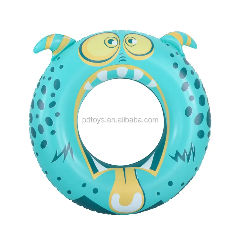 Nuovo Design mostro gonfiabile swim tube bambini che nuotano cerchio piscina per adulti floaty kids PVC gonfiabile swim ring