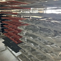 Panneaux décoratifs en fausse pierre de polyuréthane de dalle de culture 3D de galets en PU légers et écologiques pour le dessus de vanité de cuisine pour l'hôtel