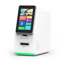 Tragbarer Desktop 7-Zoll-Hotel-Self-Check-Kiosk mit Raum karten ausgabe und schnellem Check-In/Out-Terminal