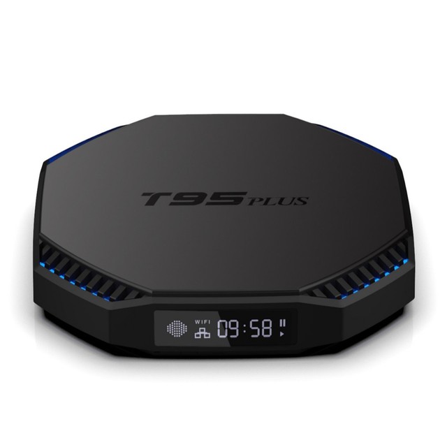 New Model T95Plus TVPlayer TVBox High-Definition Android 11 4K Resolution Dual-Band BT Rockchip RK3528 Quad Core Keyboard