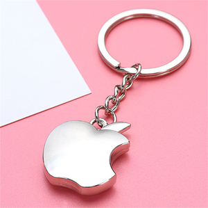 พวงกุญแจของขวัญคริสต์มาสอีฟของขวัญเล็กๆจี้โกลเด้นแอปเปิ้ลรุ่นพวงกุญแจโลหะผลไม้ - Product Image 3