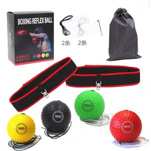 Nuevo Producto: Pelotas de Reflejos para Boxeo con Banda para la Cabeza, Entrenamiento Deportivo de Velocidad, Golpeo, Lucha y Reacción - Product Image 5
