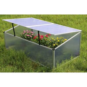 Serre translucide en aluminium cadre froid fleur lit boîte Mini vert maison plante tomate creux <span class=keywords><strong>chambre</strong></span> panneaux Protection UV - Product Image 6