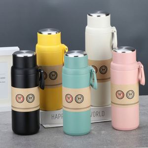 2024 New Stainless Steel Flask <b>Thermos</b> Outdoor Sports Liquid for Straw Lid with for Leak Proof Drinking <b>Bottle</b> - Product Image 1