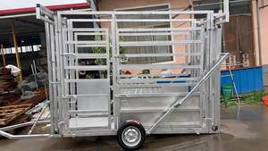 Hoogwaardig Zwaar Vee Crush <span class=keywords><strong>Modern</strong></span> Weegschaal Nieuwe Staat Koolstofstaal Veeteelt Apparatuur Boerderij Squeeze - Product Image 5