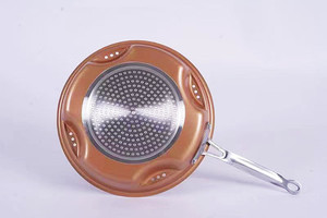 Sartén Antiadherente de Aluminio Recubierto de Cobre, Multifuncional para Freír <span class=keywords><strong>y</strong></span> Asar, Apta para <span class=keywords><strong>Freidora</strong></span> de Aire - Product Image 4