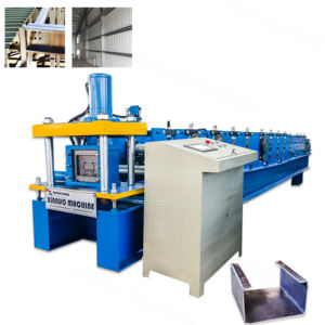 Línea de Formación de Perfiles de Estructura de Acero Totalmente Automática de Alta Estabilidad, Máquina de Formación de Correas C Z de Producción Eficiente - Product Image 4