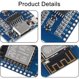 Type-C ESP8266 ESP-12 ESP-12F NodeMCU Mini D1 mô-đun wemos lua 4M byte WLAN wifi internet phát triển Hội Đồng Quản trị cho Arduino - Product Image 6