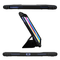 Nouvelle Collection 2026 : Étui de Protection Antichoc 3-en-1 pour Tablette Enfant iPad 11e Génération 10.9 A16 avec Emplacement pour Stylet – Sacs et Housses pour Ordinateur Portable