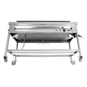 Chauffe-Plats Électrique de Comptoir en Acier Inoxydable 6 Bacs – Présentoir Alimentaire Chaud pour Buffet, Restaurant, Équipement de Restauration Commerciale, Bain-Marie - Product Image 2