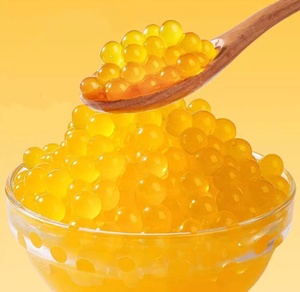 Confezione da 500g di ingredienti per tè a bolle <span class=keywords><strong>blu</strong></span> bacche/<span class=keywords><strong>mela</strong></span> verde/Mango/acqua di castagne che scoppiano perle di Boba - Product Image 2