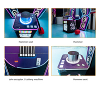 Crazy Guitar Hammer Sport Machine Jeux d'arcade Rachat à pièces avec boxe et guitare Marteau Action