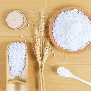 Riz artificiel grandeur nature en PVC pour présentation, fausse nourriture blanche, pièces DIY faites à la main - Product Image 5