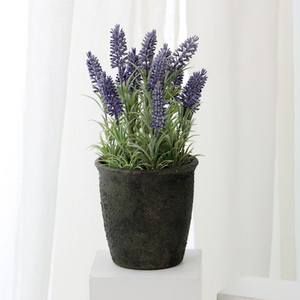 Offre Spéciale produits réaliste fleurs artificielles <span class=keywords><strong>lavande</strong></span> en mélamine pots de fleurs pour <span class=keywords><strong>la</strong></span> décoration de jardin - Product Image 2