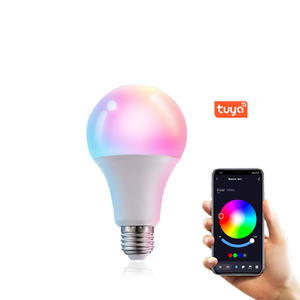 Bombilla Inteligente con Control por Voz Tuya App, Compatible con <span class=keywords><strong>Alexa</strong></span> y Google Assistant, B22/E27/E26, Cuerpo de Lámpara de PC/Plástico, Wifi, BT, Certificación ROHS y CE - Product Image 2