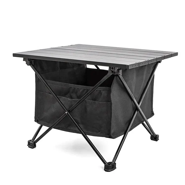 Draagbare Klaptafel Opbergtas Prachtige Camping Picknick Tafel Kraam Camping Barbecue Tafel