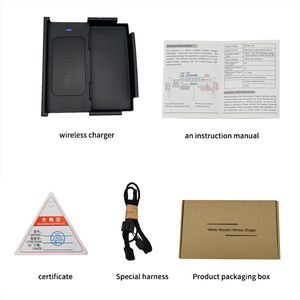Kit de charge de téléphone sans fil magnétique Qi 15W avec connexion USB pour chargeur <span class=keywords><strong>Ford</strong></span> Everest et <span class=keywords><strong>Ford</strong></span> Ranger Ev <span class=keywords><strong>2015</strong></span>-2021 - Product Image 3