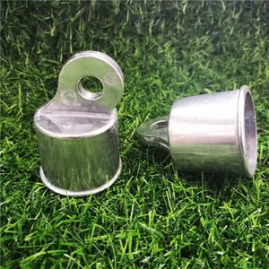 1-3/8인치 아연 도금 체인 링크 펜스 금속 클램프 개집 패널 클립 - Product Image 6