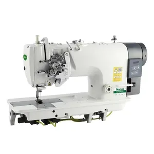 JY Hot venda Twin Needle Direct Drive Lock Stitcher sem Thread Trimmer