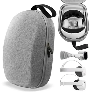 حقيبة تخزين لألعاب وألعاب الفيديو ثلاثية الأبعاد المخصصة من المصنع VR حقيبة صلبة لحمل سماعات الرأس حقيبة النظارات لصندوق ثلاثي الأبعاد