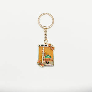 Porte-clés pendentif style ethnique petite maison - Article <span class=keywords><strong>de</strong></span> décoration plaqué or - Souvenir <span class=keywords><strong>de</strong></span> voyage Vente directe fabricant - Product Image 5