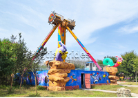 Manège à Pendule Géant d'Extérieur Fabriqué en Chine pour Adultes, en Fibre de Verre et Métal, pour Parcs d'Attractions