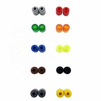 Brique ronde 1x1 auto-assemblage enfants blocs de haute qualité accessoires plastique ABS jouets NO.3062b